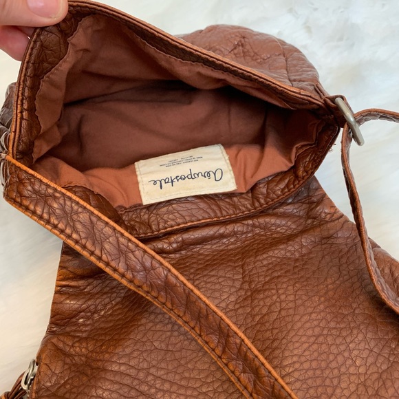 Aeropostale “Not Leather” Brown Crossbody Purse - Picture 6 of 7